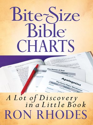 cover image of Bite-Size Bible&#174; Charts